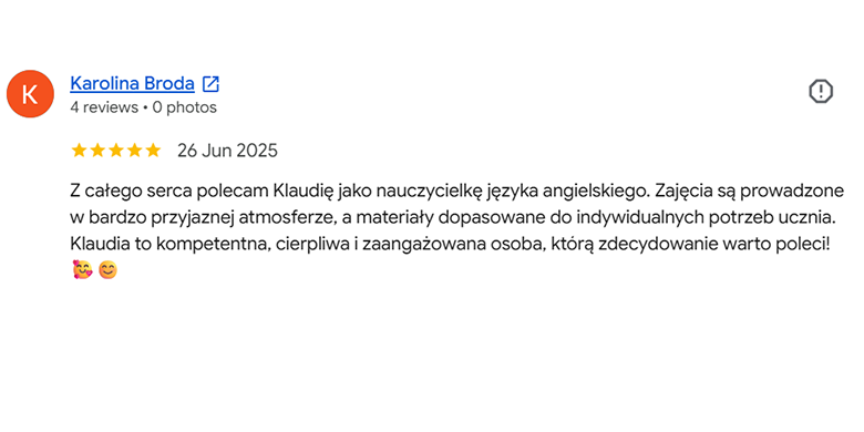 OPINIA KAROLINA B
