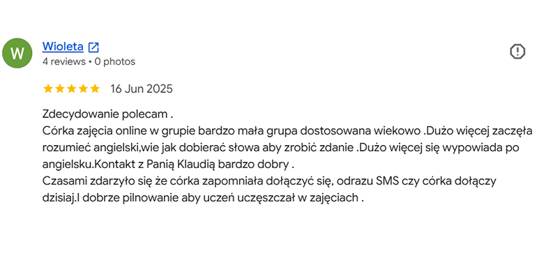 OPINIA WIOLETTA